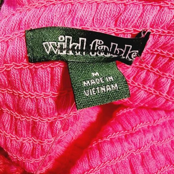 Wild Fable Sleeveless Smocked Terry Convertible Dress Medium NEW - Picture 4 of 4